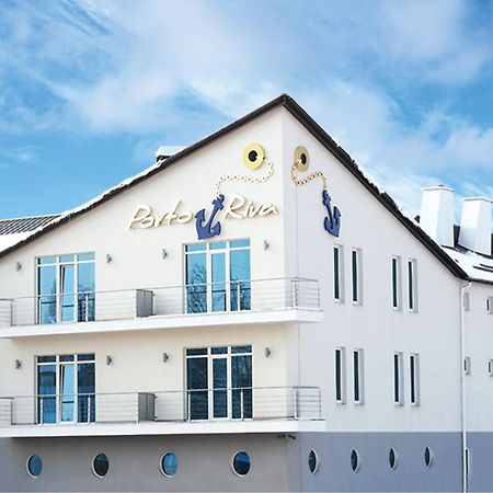 Porto Riva Hotel Zaporizhia Bagian luar foto